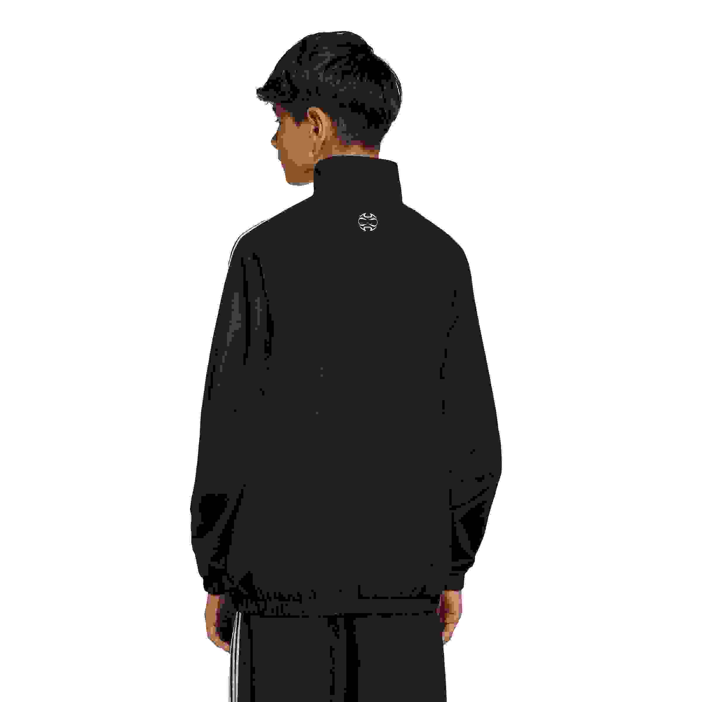 adidas Originals Teamgeist Big Kids' Black Loose Track Top